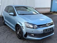 Gebraucht VW Polo Trendline 75 PS (55 kW) 2011 Blau Kleinwagen