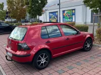 Gebraucht VW Golf IV 2001 Rot Kleinwagen