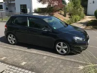 Gebraucht VW Golf VI Style 122 PS (89 kW) 2011 Blau Kleinwagen