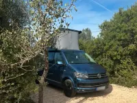 Gebraucht VW T6 Beach 199 PS (146 kW) 2018 Blau Van