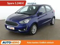 Gebraucht Ford Ka Plus Cool & Connect 86 PS (63 kW) 2018 Blau Kleinwagen