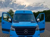 Occasion Mercedes Sprinter 170 ch (125 kW) 2022 Bleue Van