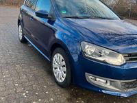 Gebraucht VW Polo Team 60 PS (44 kW) 2010 Blau Kleinwagen