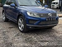 Gebraucht VW Touareg R-line 262 PS (192 kW) 2016 Blau SUV