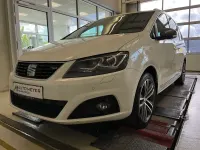 Gebraucht Seat Alhambra FR-Line 150 PS (110 kW) 2021 Rein weiss Van / Kleinbus