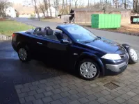 Gebraucht Renault Mégane Cabriolet Exception 135 PS (99 kW) 2008 Blau Cabrio