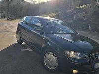 Gebraucht Audi A3 105 PS (77 kW) 2008 Schwarz Kleinwagen