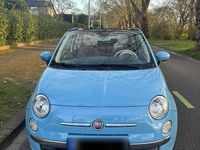 Second-hand Fiat 500C 96 CP (70 kW) 2012 Albastru Cabrio