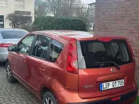 Second-hand Nissan Note Acenta 88 CP (64 kW) 2007 Roșu Hatchback