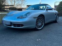 Second-hand Porsche Boxster 252 CP (185 kW) 2001 Argintiu Cabrio