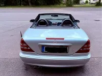 Gebraucht Mercedes SLK200 163 PS (119 kW) 2001 Silber Cabrio