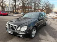 Brugt Mercedes E320 224 HK (164 kW) 2007 Sort Stationcar