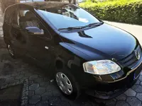 Gebraucht VW Fox 54 PS (39 kW) 2007 Schwarz Kleinwagen