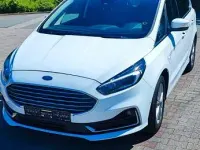 Gebraucht Ford S-MAX Titanium 150 PS (110 kW) 2022 Weiß Van / Kleinbus