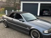 Gebraucht BMW 320 Cabriolet 170 PS (125 kW) 2001 Grau Cabrio