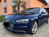 Gebraucht Audi A5 Sportback Design 170 PS (125 kW) 2018 Blau Kleinwagen