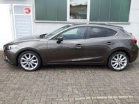 Gebraucht Mazda 3 Sports-Line 120 PS (88 kW) 2015 Obsidiangrau Limousine