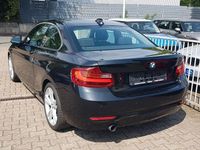 Gebraucht BMW 218 Sport Line 136 PS (100 kW) 2016 Schwarz Coupé