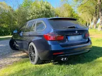 Gebraucht BMW 330 Luxury Line 286 PS (210 kW) 2014 Blau Kombi