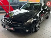 Gebraucht Mercedes SL63 AMG AMG 525 PS (386 kW) 2008 Obsidianschwarz Cabrio