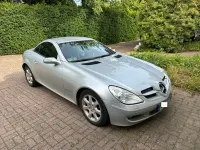 Gebraucht Mercedes SLK200 163 PS (119 kW) 2004 Silber Cabrio