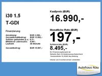 Gebraucht Hyundai i30 Intro Edition 159 PS (116 kW) 2022 Polar white / sol Limousine