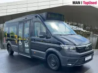 Używany MAN TGE 140 KM (102 kW) 2024 Czarny Van