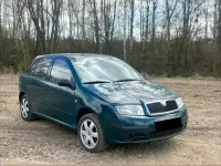 Second-hand Skoda Fabia 75 CP (55 kW) 2005 Verde Hatchback