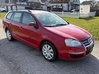 Gebraucht VW Golf VI 102 PS (75 kW) 2009 Rot Kleinwagen
