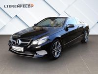 Gebraucht Mercedes E220 170 PS (125 kW) 2014 Obsidianschwarz  lack Cabrio