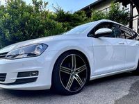 Gebraucht VW Golf VII Highline 105 PS (77 kW) 2013 Weiß Kombi