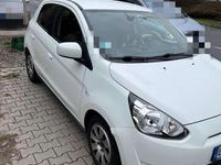 Gebraucht Mitsubishi Space Star Top 80 PS (58 kW) 2014 Weiß Van / Kleinbus