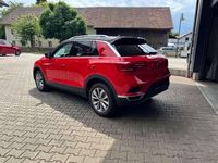 Gebraucht VW T-Roc Style 150 PS (110 kW) 2021 Rot/dach schwarz SUV