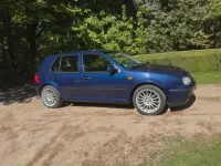 Gebraucht VW Golf IV 75 PS (55 kW) 2003 Blau Kleinwagen