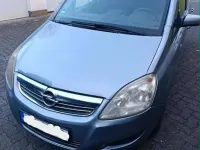 Gebraucht Opel Zafira Edition 110 PS (80 kW) 2009 Silber Van / Kleinbus
