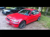 Gebraucht BMW 316 116 PS (85 kW) 2003 Rot Coupé
