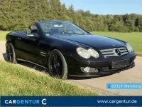 Gebraucht Mercedes SL350 AMG 272 PS (200 kW) 2007 Obsidianschwarz lack (metallic) Cabrio