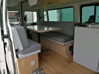 Gebraucht Ford Transit Tourneo 101 PS (74 kW) 2001 Weiß Van / Kleinbus