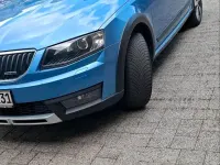 Gebraucht Skoda Octavia Scout 4x4 185 PS (136 kW) 2015 Blau Kombi