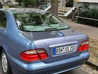 Gebraucht Mercedes CLK200 136 PS (100 kW) 1999 Blau Coupé