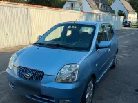 Gebraucht Kia Picanto EX 65 PS (47 kW) 2007 Blau Kleinwagen