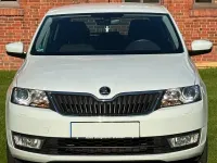 Gebraucht Skoda Rapid Drive 110 PS (80 kW) 2017 Weiß Kleinwagen