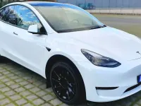 Gebraucht Tesla Model Y Long Range AWD 378 kW (514 PS) 2022 Weiß SUV
