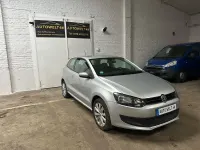 Gebraucht VW Polo Trendline 69 PS (50 kW) 2010 Silber Kleinwagen
