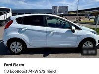Gebraucht Ford Fiesta 101 PS (74 kW) 2017 Weiß Kleinwagen