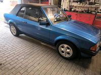 Gebraucht Ford Escort Cabriolet 105 PS (77 kW) 1985 Blau Cabrio
