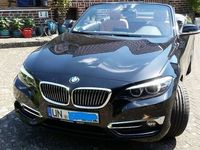 gebraucht BMW 218 i Cabrio Luxury Line Saison TÜ 04/26 14800km