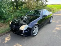 Gebraucht Mercedes SLK32 AMG AMG 354 PS (260 kW) 2002 Schwarz Cabrio