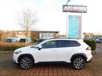 Gebraucht Toyota Corolla Cross Comfort 197 PS (144 kW) 2024 Platinum weiß perleffekt SUV