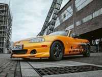 Gebraucht Mazda MX5 110 PS (80 kW) 2002 Gelb Cabrio